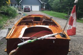 Refinished Giesler Boat